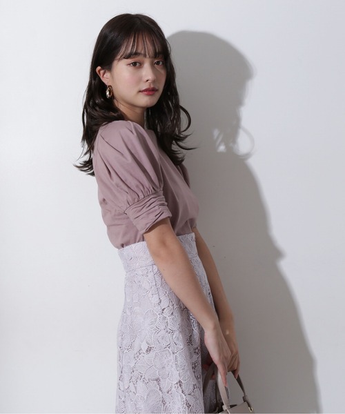 PROPORTION BODY DRESSING(プロポーションボディドレッシング)の「ボリュームスリーブカットソー / 1212160306(Tシャツ/カットソー・レディース・グレー/ネイビー/ピンク・FREE)」の10枚目の写真