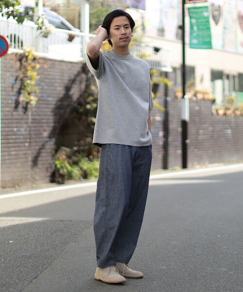 BEAMS（ビームス）の「BEAMS / ペインターアンクル パンツ（その他パンツ・メンズ・ブラック系その他/ブルー系その他・S/M/XL/L）」の3枚目の写真