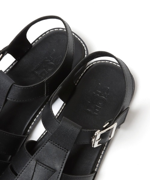 LAKOLE（ラコレ）の「グルカサンダル[WOMEN] / 265966（サンダル・レディース・ブラック/ベージュ/オフホワイト・MEDIUM/LARGE）」の19枚目の写真