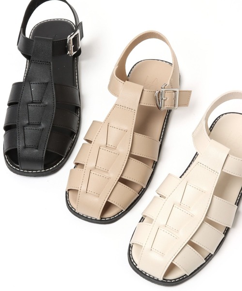 LAKOLE（ラコレ）の「グルカサンダル[WOMEN] / 265966（サンダル・レディース・ブラック/ベージュ/オフホワイト・MEDIUM/LARGE）」の21枚目の写真