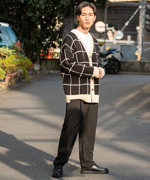 SILVER BULLET(シルバーバレット)の「『CavariA/キャバリア』ベルト付きワイドパンツ(その他パンツ・メンズ・ブルー/ブラック/ベージュ/ダークグレー・M/L)」の9枚目の写真