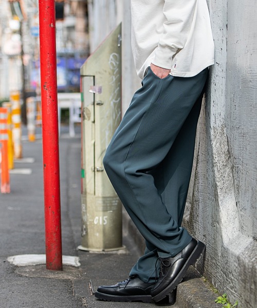 SILVER BULLET(シルバーバレット)の「『CavariA/キャバリア』ベルト付きワイドパンツ(その他パンツ・メンズ・ブルー/ブラック/ベージュ/ダークグレー・M/L)」の16枚目の写真