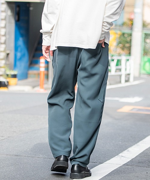 SILVER BULLET(シルバーバレット)の「『CavariA/キャバリア』ベルト付きワイドパンツ(その他パンツ・メンズ・ブルー/ブラック/ベージュ/ダークグレー・M/L)」の18枚目の写真