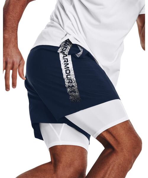 UNDER ARMOUR(アンダーアーマー)の「UAウーブン グラフィック ショーツ(トレーニング/メンズ)(その他パンツ・メンズ・ブラック/グレー/ネイビー・M/3XL/S/L/XXL/XL)」の5枚目の写真
