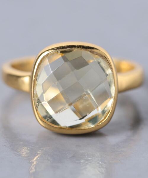 SHYLA（シャイラ）の「＜SHYLA（シャイラ）＞CELINE リング（リング・レディース・イエロー・11）」の5枚目の写真