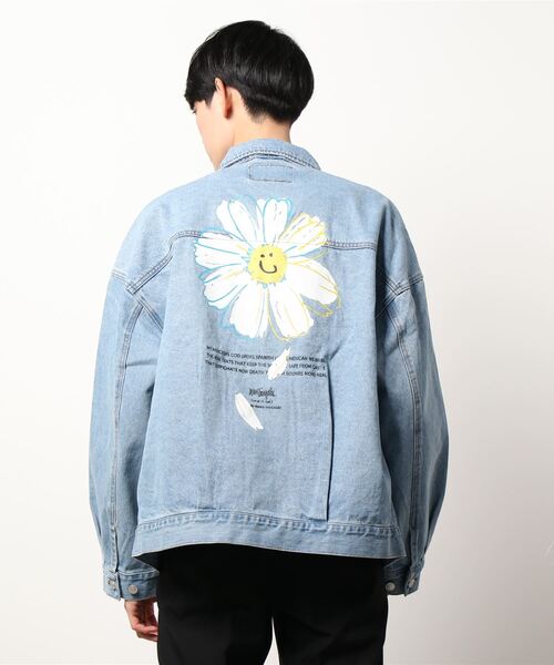 (What it isNt)ART BY MARKGONZALES(ワットイットイズント)の「(What it isNt)/ホワットイットイズント ART BY MARKGONZALES TRACKER JACKET(デニムジャケット・メンズ・ライトインディゴブルー・LARGE/MEDIUM)」の11枚目の写真