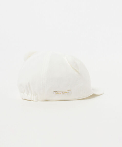 こども ビームス（コドモビームス）の「こども ビームス / くまキャップ 22（44~48cm）（キャップ・キッズ・オフホワイト/サックスブルー/ピンク・46-48cm/44-46cm）」の18枚目の写真