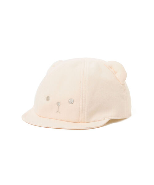 こども ビームス（コドモビームス）の「こども ビームス / くまキャップ 22（44~48cm）（キャップ・キッズ・オフホワイト/サックスブルー/ピンク・46-48cm/44-46cm）」の20枚目の写真