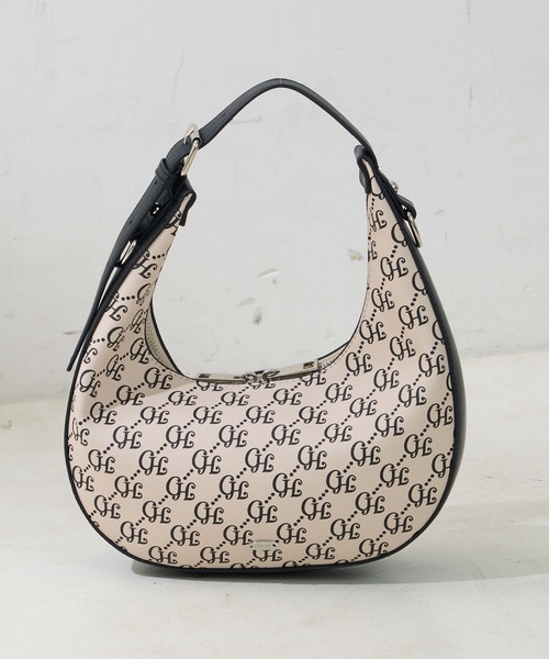 Chico（チコ）の「【新色追加】ベルトハンドルラウンドバック（ハンドバッグ・レディース・ブラック/アイボリー/ホワイト系その他2/ミント・FREE）」の15枚目の写真