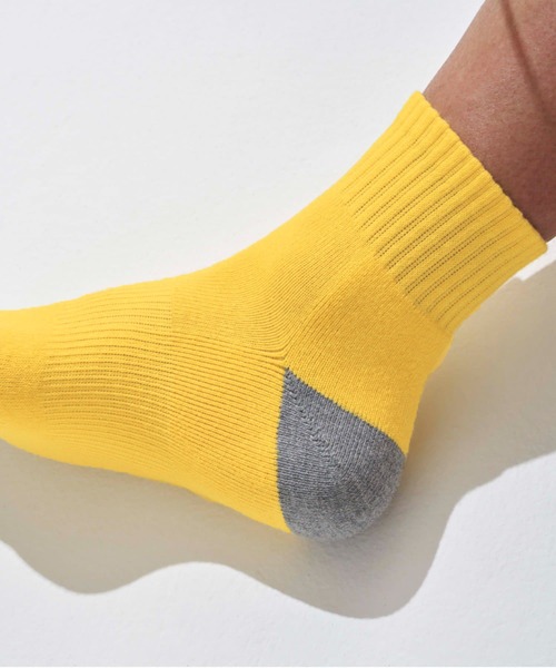 GUNZE（グンゼ）の「【GUNZE×TYPY】ショートソックス（ソックス/靴下・メンズ・ホワイト/ブラック/ブラウン/サックスブルー/イエロー/オレンジ・23cm～25cm/25cm～27cm）」の13枚目の写真
