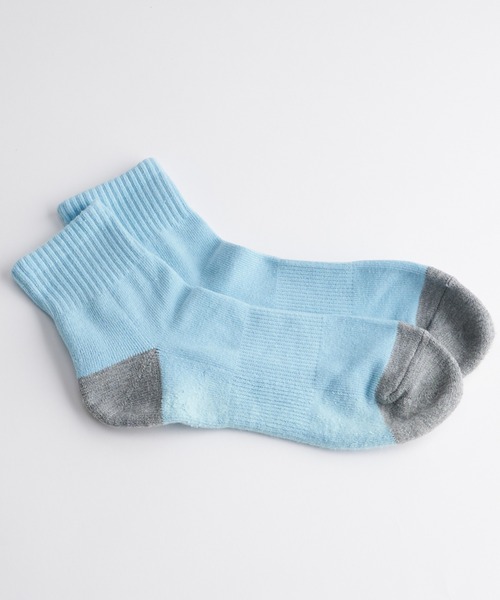 GUNZE（グンゼ）の「【GUNZE×TYPY】ショートソックス（ソックス/靴下・メンズ・ホワイト/ブラック/ブラウン/サックスブルー/イエロー/オレンジ・23cm～25cm/25cm～27cm）」の10枚目の写真