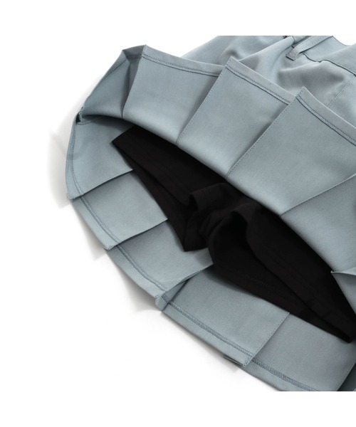 JENNI love(ジェニィラブ)の「プリーツ切替えスカパン(その他パンツ・キッズ・ピンク/ブラック/サックスブルー・150cm/130cm/140cm/160cm)」の15枚目の写真