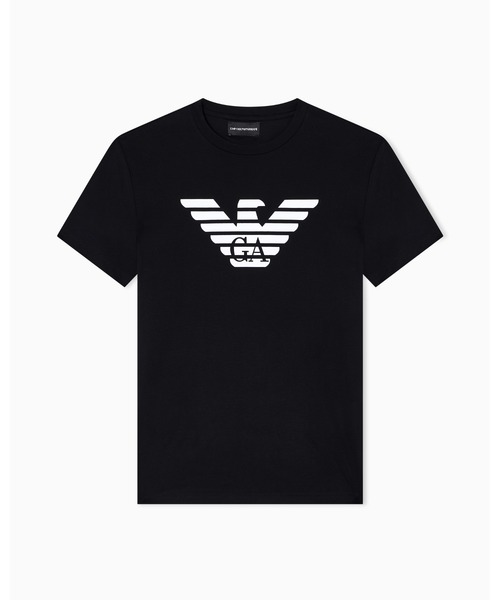 Emporio Armani エンポリオアルマーニ ロゴＴシャツ セール】【エンポリオ アルマーニ】トップス ストレッチコットン