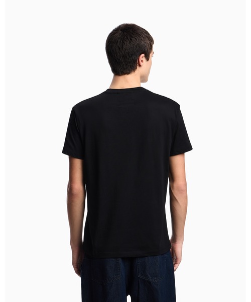 EMPORIO ARMANI(エンポリオアルマーニ)の「【エンポリオ アルマーニ】Tシャツ ピマジャージー製 ロゴ(Tシャツ/カットソー・メンズ・ブラック/ブラック系その他/ホワイト/ホワイト系その他/ネイビー/ネイビー系/グレー系その他/グレー系・MEDIUM/LARGE/X-LARGE/XX-LARGE/SMALL/XXX-LARGE/X-SMALL)」の17枚目の写真