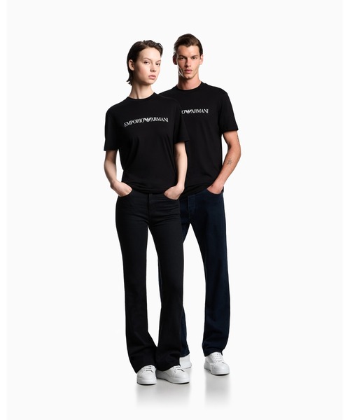 EMPORIO ARMANI(エンポリオアルマーニ)の「【エンポリオ アルマーニ】Tシャツ ピマジャージー製 ロゴ(Tシャツ/カットソー・メンズ・ブラック/ブラック系その他/ホワイト/ホワイト系その他/ネイビー/ネイビー系/グレー系その他/グレー系・MEDIUM/LARGE/X-LARGE/XX-LARGE/SMALL/XXX-LARGE/X-SMALL)」の18枚目の写真