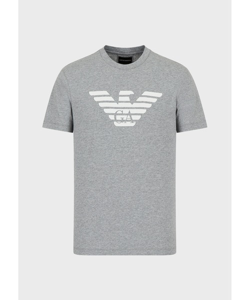 【国内即発】EMPORIO ARMANI ヘビージャージー ロゴ Tシャツ 国内即発】EMPORIO ARMANI ヘビージャージー ロゴ Tシャツ