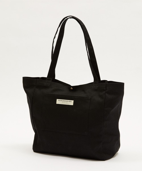 WEGO（ウィゴー）の「WEGO/【WEB限定】デイリーキャンバストート（トートバッグ・レディース・グリーン/ピンク/オレンジ/オフホワイト/ブラック・FREE）」の18枚目の写真