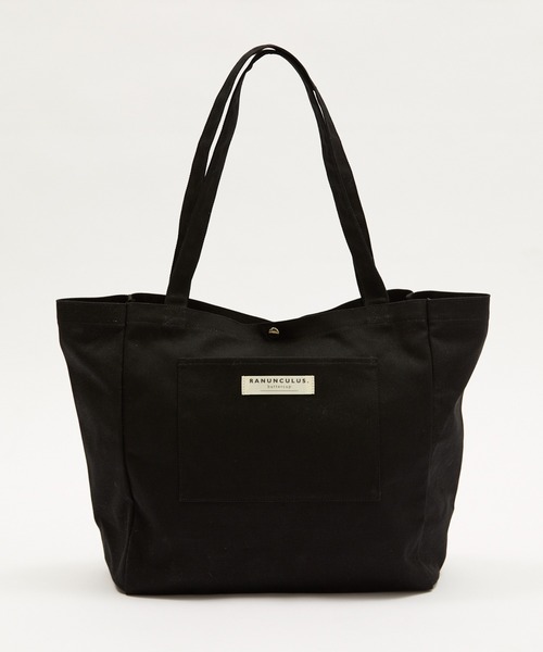 WEGO（ウィゴー）の「WEGO/【WEB限定】デイリーキャンバストート（トートバッグ・レディース・グリーン/ピンク/オレンジ/オフホワイト/ブラック・FREE）」の19枚目の写真