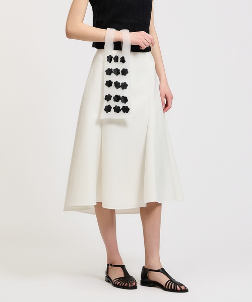 A.ROEGE HOVE / フラワーニットミニバッグ