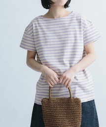 FORK&SPOON | FORK&SPOON　ボートネックボーダーショートスリーブ(Tシャツ/カットソー)