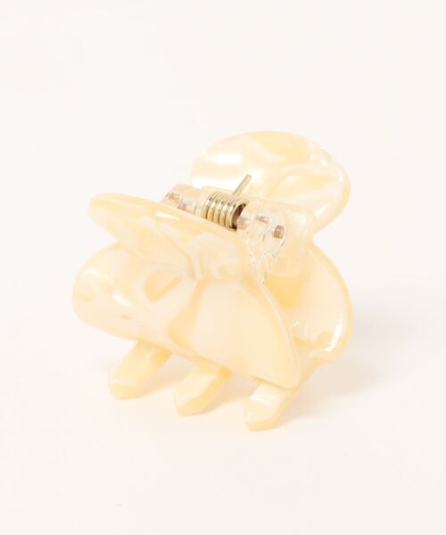 Me%（ミィパーセント）の「アセチチビクリップ（その他ヘアアクセサリー・レディース・ブラック/ベージュ/アイボリー・FREE）」の3枚目の写真