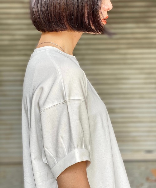 y/m（イム）の「IMOKO×y/m シンプルロゴTシャツ（Tシャツ/カットソー・レディース・オフホワイト・FREE）」の22枚目の写真