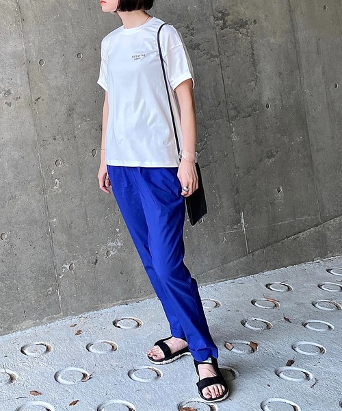 y/m（イム）の「IMOKO×y/m シンプルロゴTシャツ（Tシャツ/カットソー・レディース・オフホワイト・FREE）」の5枚目の写真