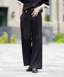 EDEL | EDEL - バイカラーワイドスラックス(セットアップ可能)(その他パンツ)