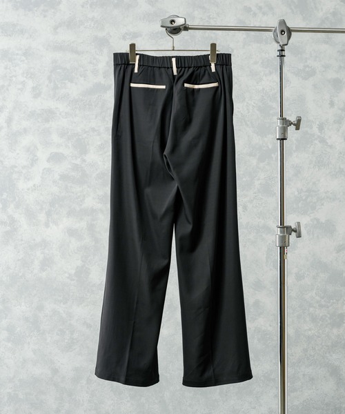 EDEL(エーデル)の「EDEL - バイカラーワイドスラックス(セットアップ可能)(その他パンツ・メンズ・ブラック/ブルー・SMALL/MEDIUM/LARGE)」の20枚目の写真
