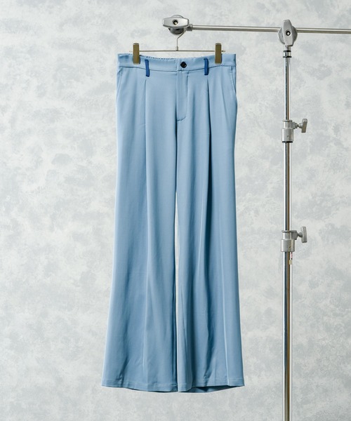 EDEL(エーデル)の「EDEL - バイカラーワイドスラックス(セットアップ可能)(その他パンツ・メンズ・ブラック/ブルー・SMALL/MEDIUM/LARGE)」の21枚目の写真