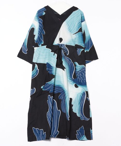 未使用タグ付き、完売品★カヤ八卦ワンピース カヤ ワンピース 「カヤ」-SHIKI-四季 春風八掛 新ワンピース