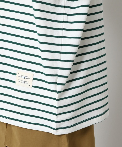 INFLATION(インフレーション)の「INFLATION/ボーダーTEE 2298989(Tシャツ/カットソー・メンズ・ホワイト/ネイビー・MEDIUM/X-LARGE/LARGE)」の15枚目の写真
