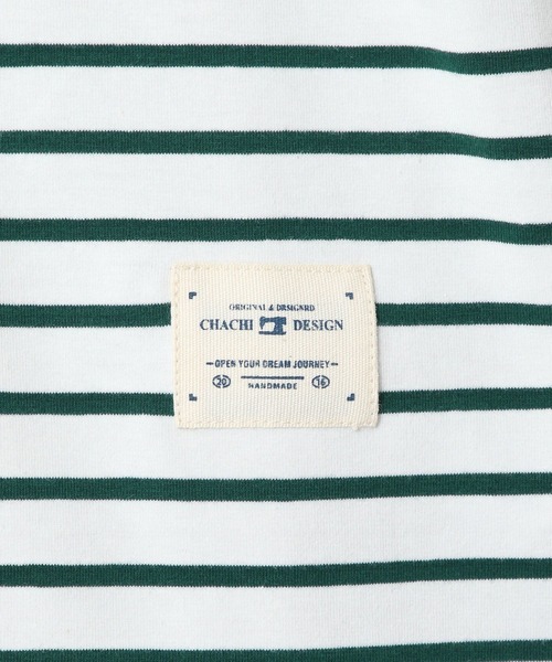 INFLATION(インフレーション)の「INFLATION/ボーダーTEE 2298989(Tシャツ/カットソー・メンズ・ホワイト/ネイビー・MEDIUM/X-LARGE/LARGE)」の18枚目の写真