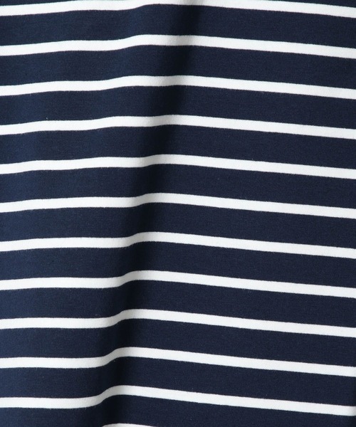 INFLATION(インフレーション)の「INFLATION/ボーダーTEE 2298989(Tシャツ/カットソー・メンズ・ホワイト/ネイビー・MEDIUM/X-LARGE/LARGE)」の19枚目の写真