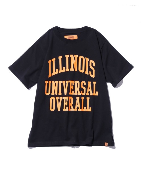 UNIVERSAL OVERALL(ユニバーサルオーバーオール)の「UNIVERSAL OVERALL/ユニバーサルオーバーオール ILLINOIS PRINT TEE プリントTシャツ(Tシャツ/カットソー・メンズ・ブラック/ホワイト/ネイビー/グリーン・L/XL/M)」の15枚目の写真