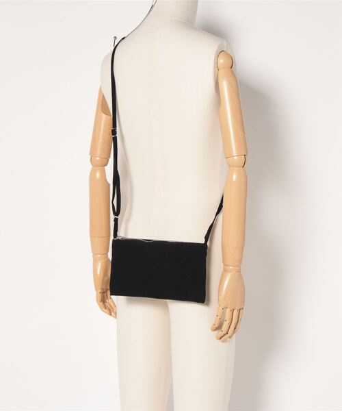 NO WAY(ノーウェイ)の「/implress/easy square shoulder bag(ショルダーバッグ・メンズ・グレー/ブラック・FREE)」の15枚目の写真