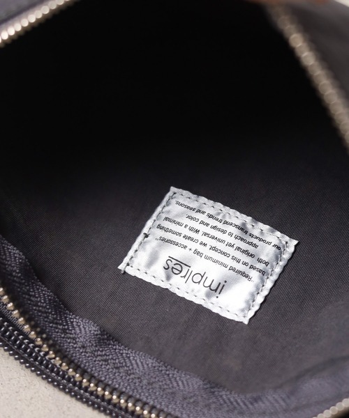 NO WAY(ノーウェイ)の「/implress/easy square shoulder bag(ショルダーバッグ・メンズ・グレー/ブラック・FREE)」の10枚目の写真