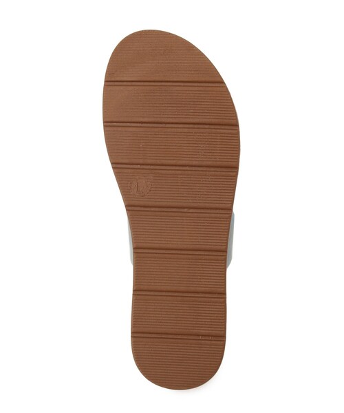 SHOO・LA・RUE(シューラルー)の「◆ダブルベルトフラットサンダル(サンダル・レディース・イエロー/オフホワイト/ブルー・35/45)」の6枚目の写真