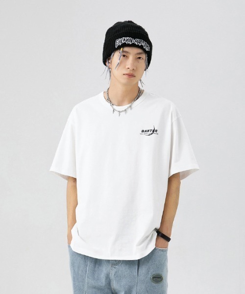 almo(アルモ)の「バックムーンプリント半袖Tシャツ(NEZ)(Tシャツ/カットソー・レディース・ホワイト/ブラック・XX-LARGE)」の15枚目の写真