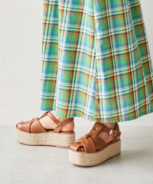 FREE'S MART（フリーズマート）の「ジュートグルカサンダル（サンダル・レディース・ホワイト/ブラック/ブラウン・SMALL/MEDIUM）」の3枚目の写真