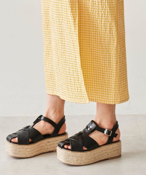 FREE'S MART（フリーズマート）の「ジュートグルカサンダル（サンダル・レディース・ホワイト/ブラック/ブラウン・SMALL/MEDIUM）」の6枚目の写真