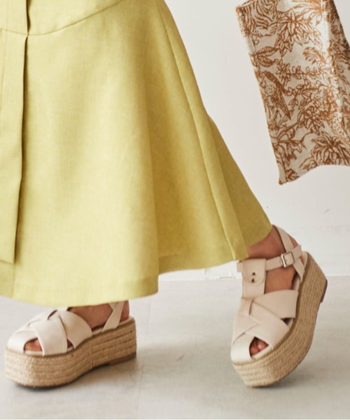 FREE'S MART（フリーズマート）の「ジュートグルカサンダル（サンダル・レディース・ホワイト/ブラック/ブラウン・SMALL/MEDIUM）」の9枚目の写真