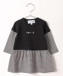agnes b.（アニエスベー）の「J190 L ROBE ベビー ドッキングワンピース（ワンピース・キッズ）」