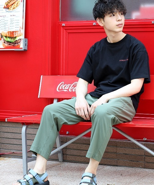 チチカカ(チチカカ)の「【ユニセックス】 カレッジキャッチャープリントTシャツ【WEB限定】(Tシャツ/カットソー・メンズ・ブラック/ホワイト/グレー・FREE)」の19枚目の写真