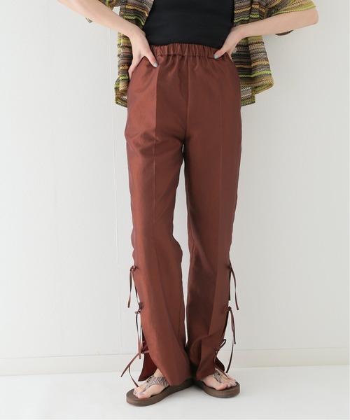 JOINT WORKS（ジョイントワークス）の「サイドリボンパンツ（その他パンツ・レディース・ボルドー/グレー/ゴールド・FREE）」の14枚目の写真