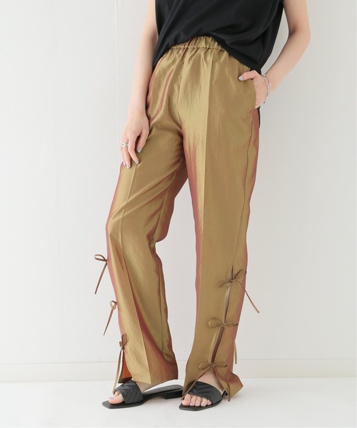 JOINT WORKS（ジョイントワークス）の「サイドリボンパンツ（その他パンツ・レディース・ボルドー/グレー/ゴールド・FREE）」の15枚目の写真