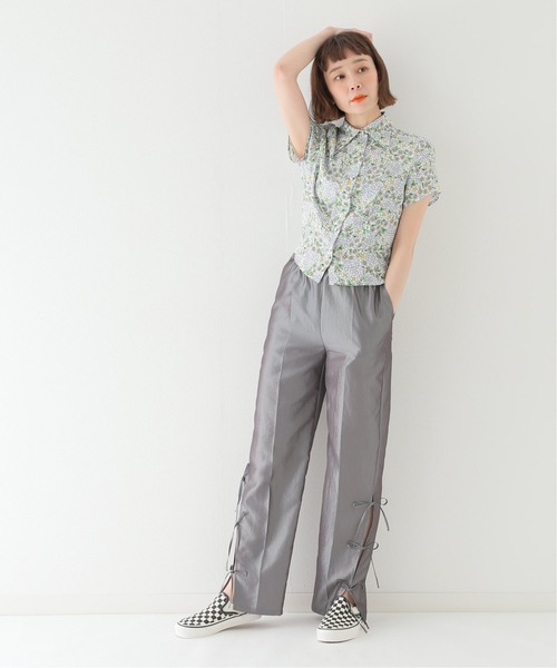 JOINT WORKS（ジョイントワークス）の「サイドリボンパンツ（その他パンツ・レディース・ボルドー/グレー/ゴールド・FREE）」の17枚目の写真