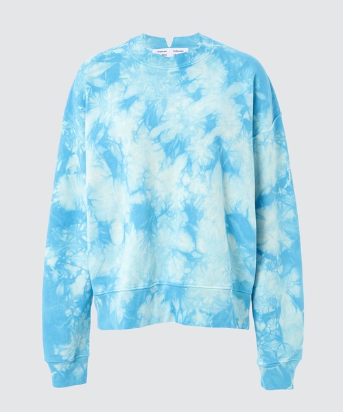 PROENZA SCHOULER（プロエンザ スクーラー）の「Tie Dye Sweatshirt（スウェット・レディース・グリーン系その他/ブルー系その他・S/XS）」の2枚目の写真