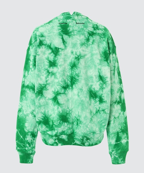 PROENZA SCHOULER（プロエンザ スクーラー）の「Tie Dye Sweatshirt（スウェット・レディース・グリーン系その他/ブルー系その他・S/XS）」の3枚目の写真