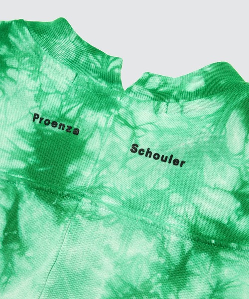 PROENZA SCHOULER（プロエンザ スクーラー）の「Tie Dye Sweatshirt（スウェット・レディース・グリーン系その他/ブルー系その他・S/XS）」の4枚目の写真